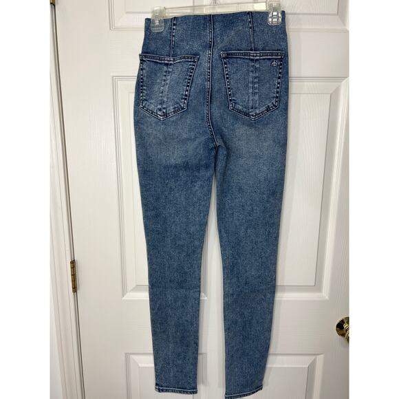 New rag&bone Nina High Rise Stretch Skinny Leg Jeans Jegging XS - Picture 5 of 12